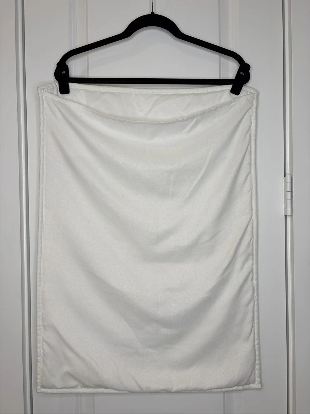 White Faux Fur Standard Pillow Shams Set of 2